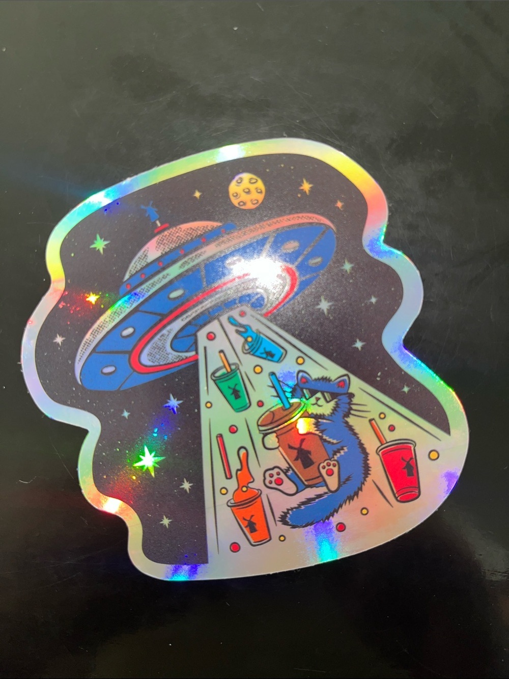 JULY 2026 DUTCH BROS HOLOGRAPHIC STICKER
